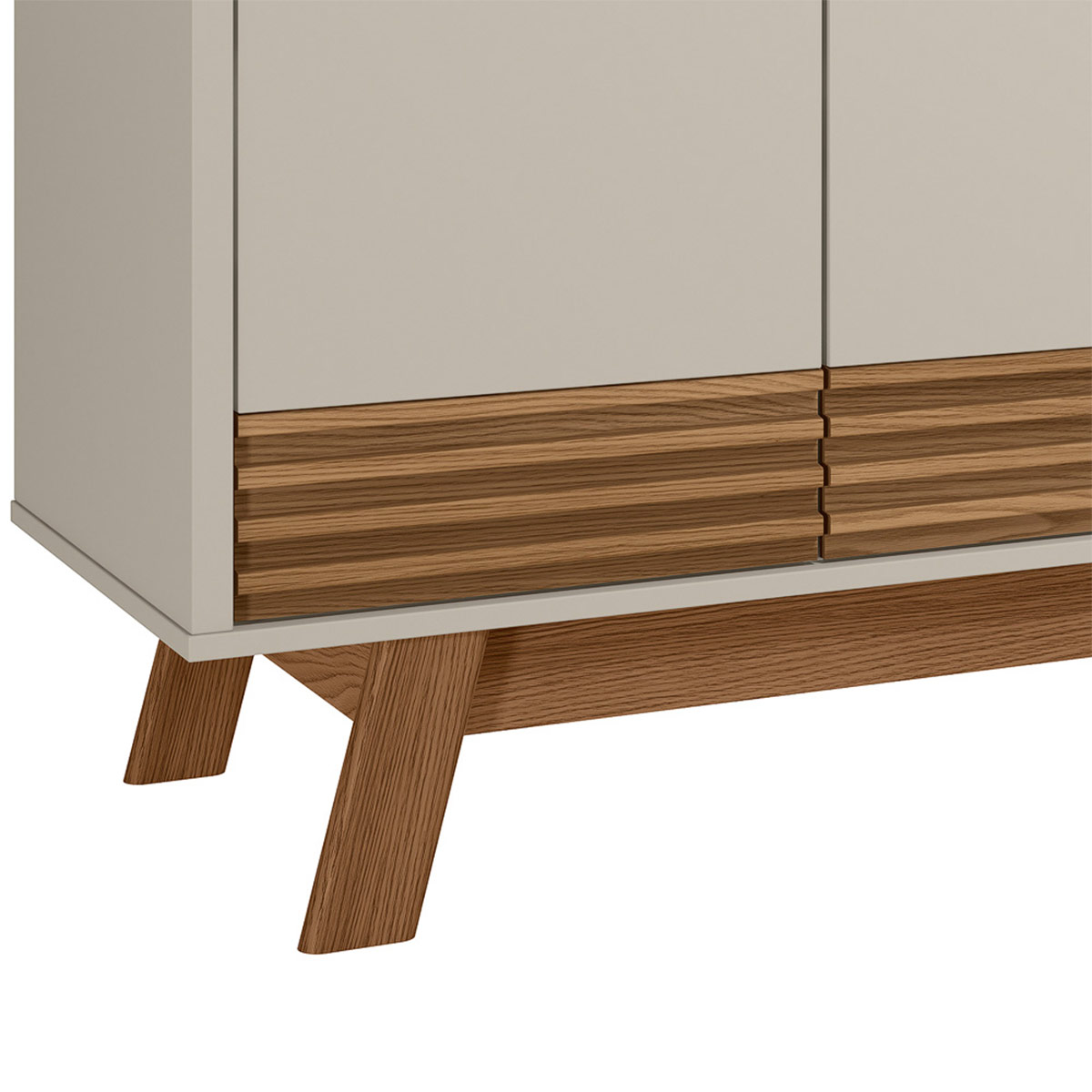 APARADOR RIPLEY HOME ABRUZZO 2 REPISAS OFF WHITE - 6