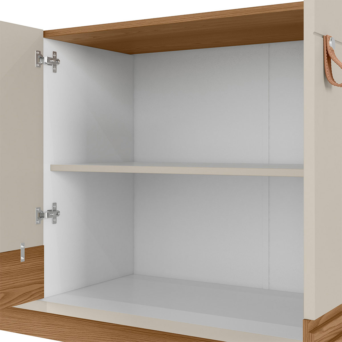 APARADOR RIPLEY HOME ABRUZZO 2 REPISAS OFF WHITE - 7