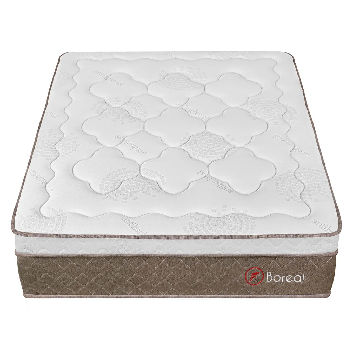 DORMITORIO CON CAJONES FORLI BOREAL QUEEN + VELADORES - 4