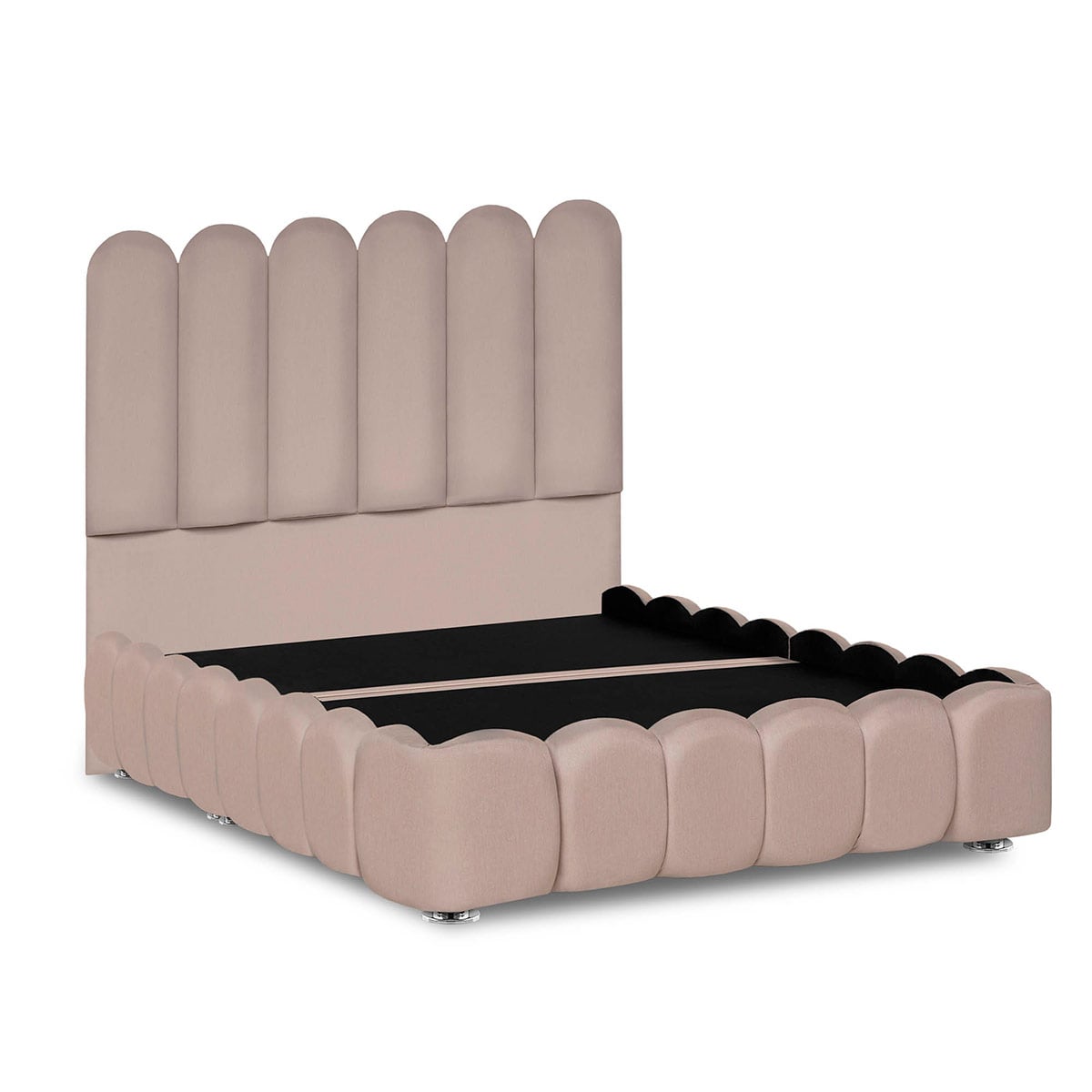 BASE + CABECERA FORLI NUBE QUEEN BEIGE - 1