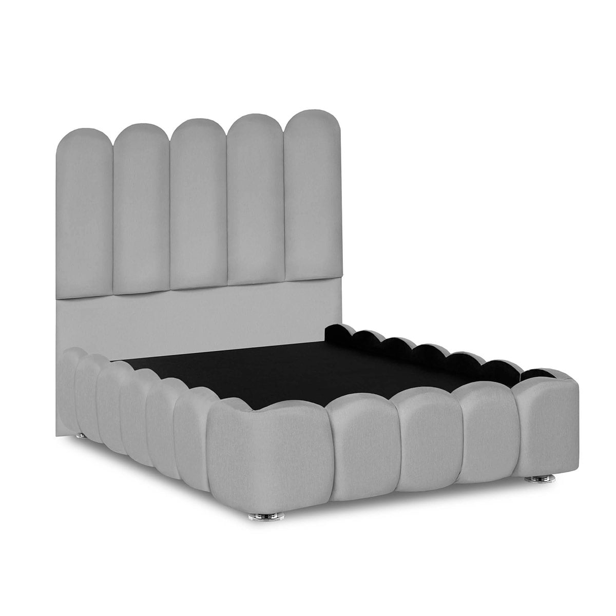 BASE + CABECERA FORLI NUBE 2 PLAZAS PLATA - 1