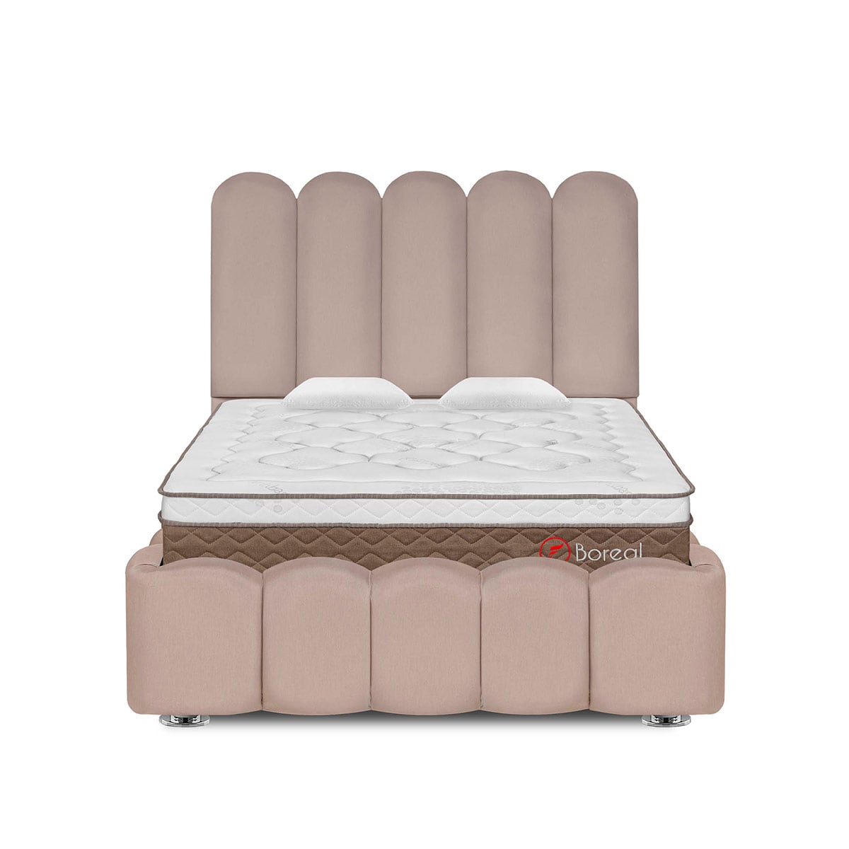 JUEGO DE DORMITORIO AMERICANO FORLI NUBE BOREAL 2 PLAZAS - 3