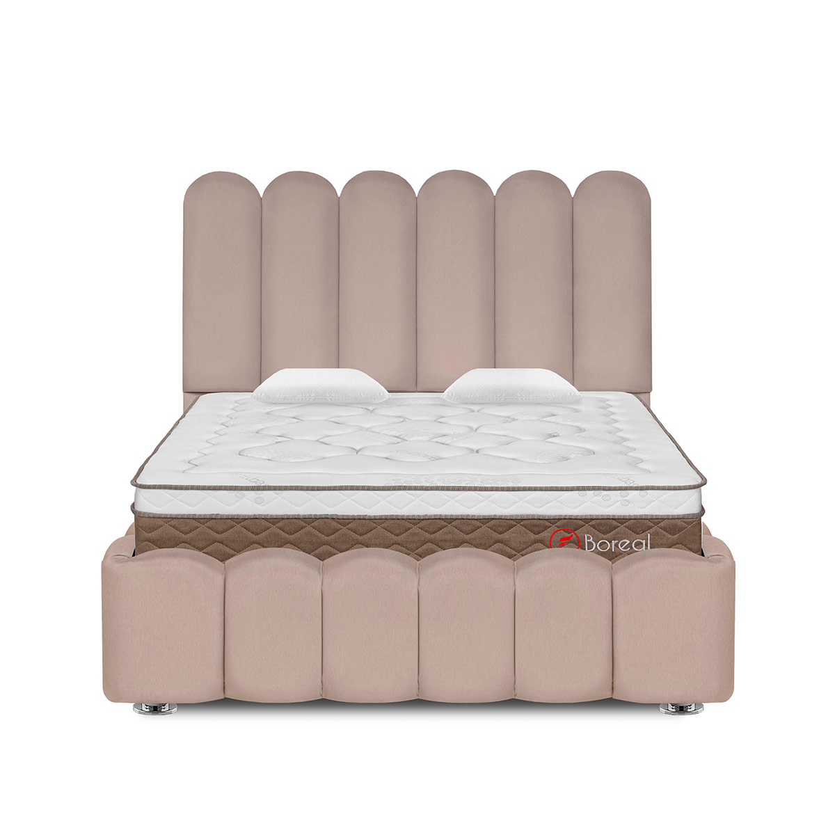 JUEGO DE DORMITORIO AMERICANO FORLI NUBE BOREAL QUEEN - 3