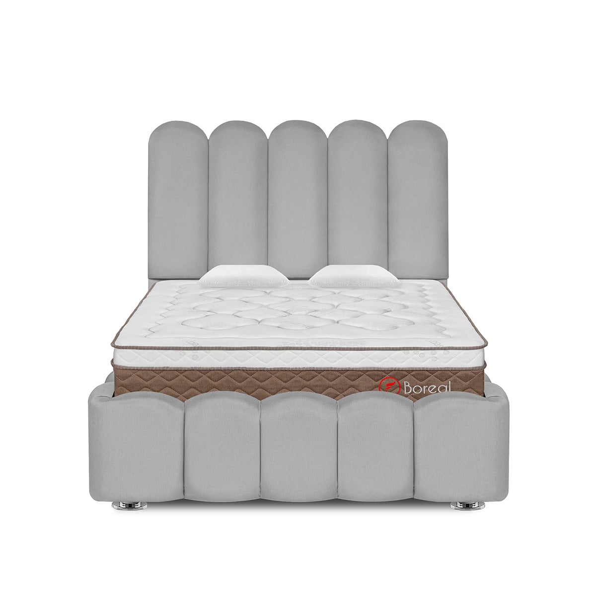 JUEGO DE DORMITORIO AMERICANO FORLI NUBE BOREAL 2 PLAZAS - 3