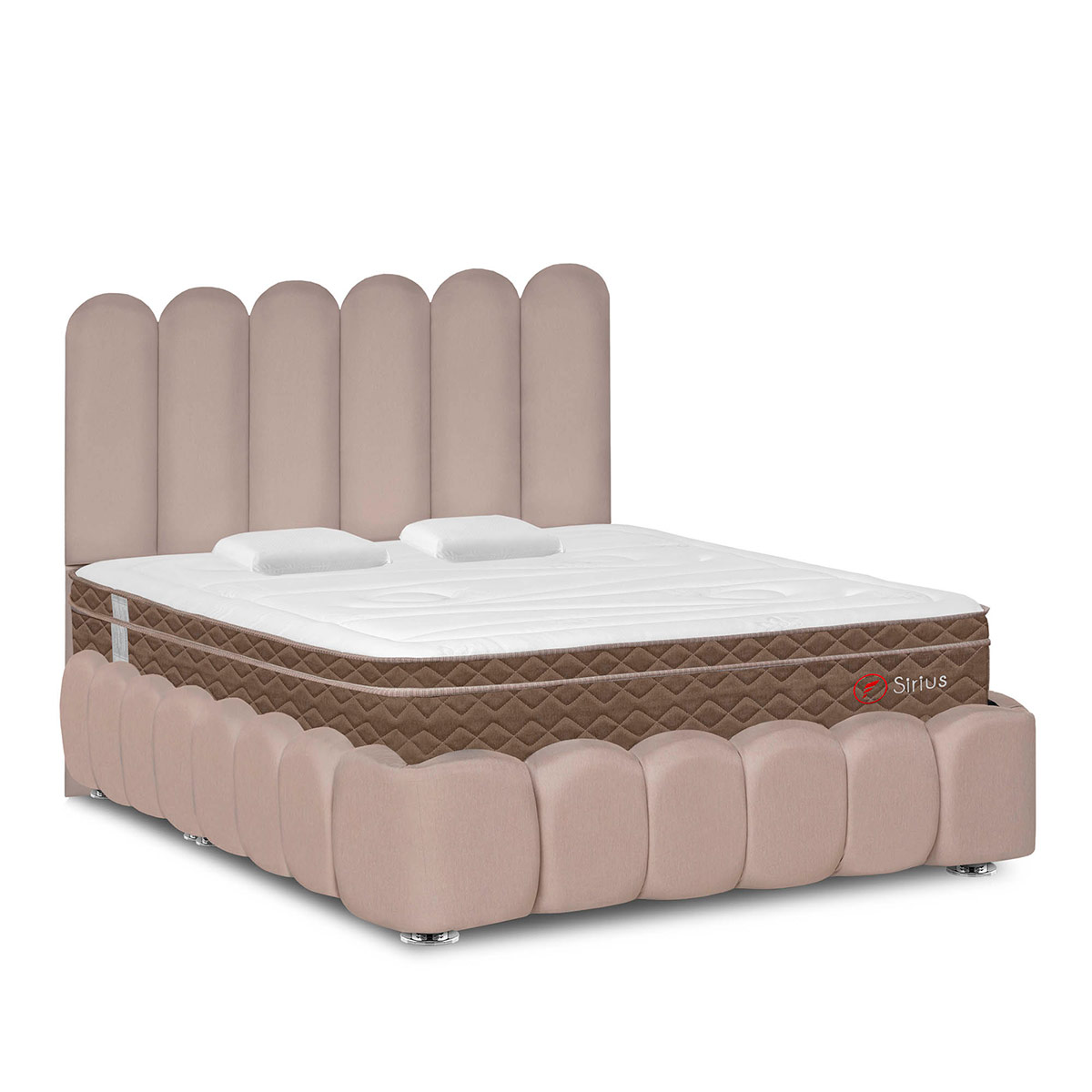 JUEGO DE DORMITORIO AMERICANO FORLI NUBE SIRIUS QUEEN - 1