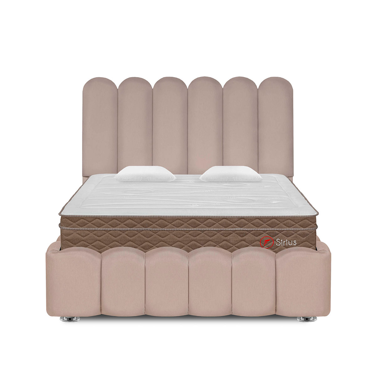 JUEGO DE DORMITORIO AMERICANO FORLI NUBE SIRIUS QUEEN - 3