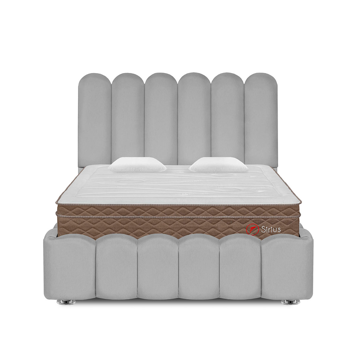 JUEGO DE DORMITORIO AMERICANO FORLI NUBE SIRIUS QUEEN - 3