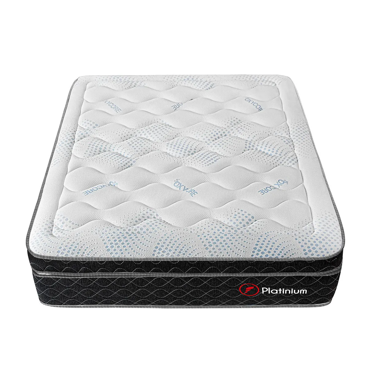 JUEGO DE DORMITORIO AMERICANO FORLI NUBE PLATINIUM KING - 2