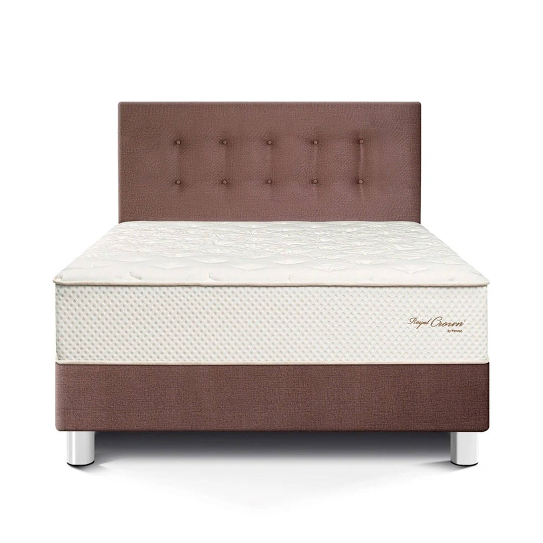 DORMITORIO PARAÍSO ROYAL CROWN 2 PLAZAS + ENFRIADOR AIRE LOVEN 3 NIVELES - 4