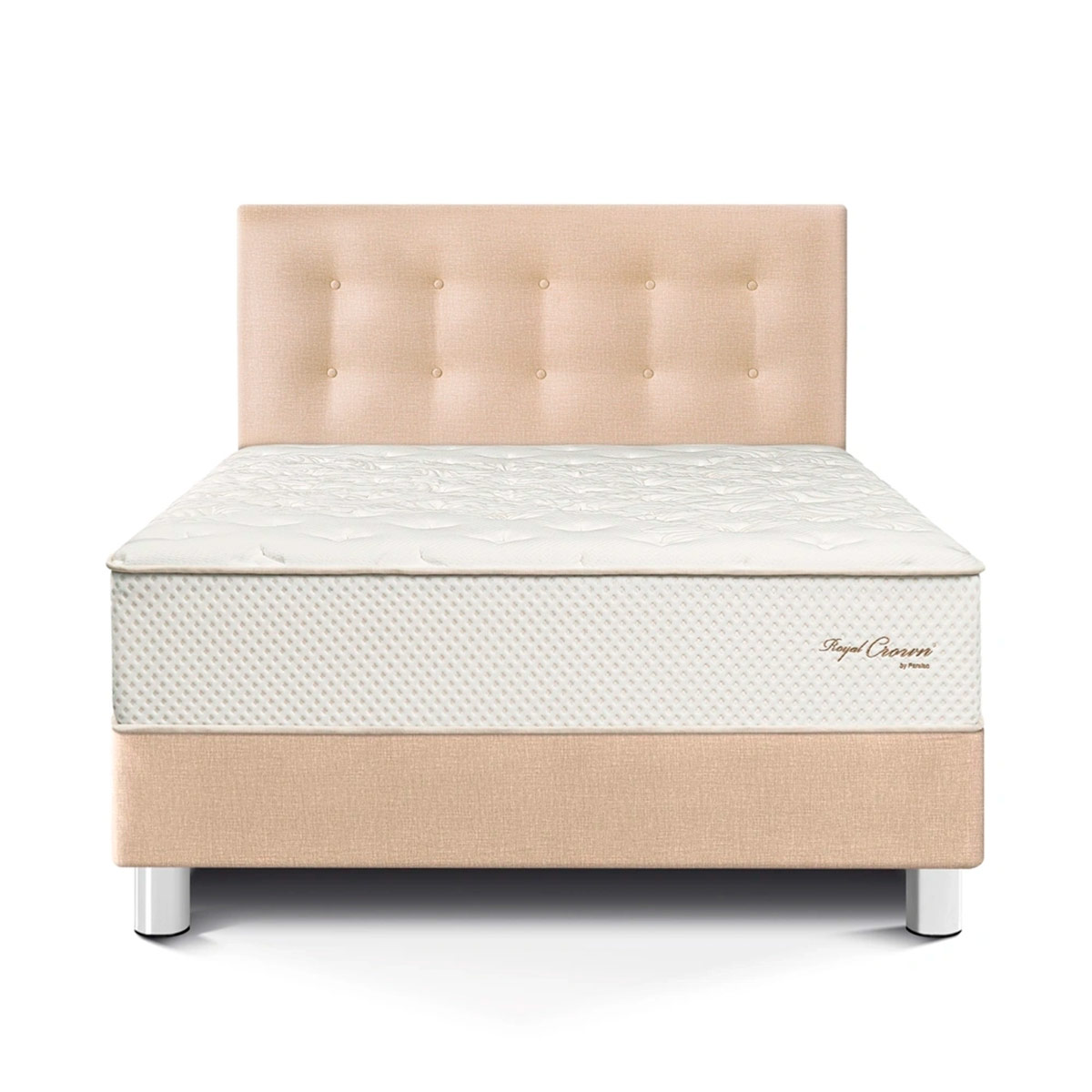 DORMITORIO PARAÍSO ROYAL CROWN 2 PLAZAS + ENFRIADOR AIRE LOVEN 3 NIVELES - 4