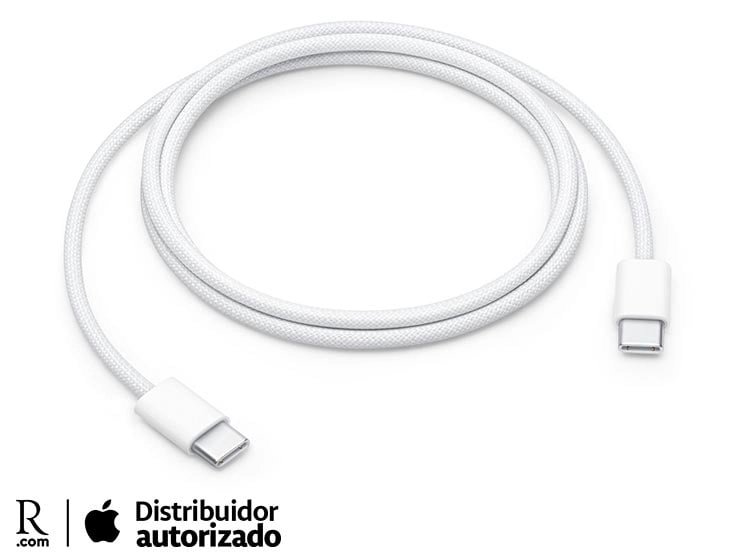 CABLE CARGA APPLE USB-C 60 W 1 METRO - 1