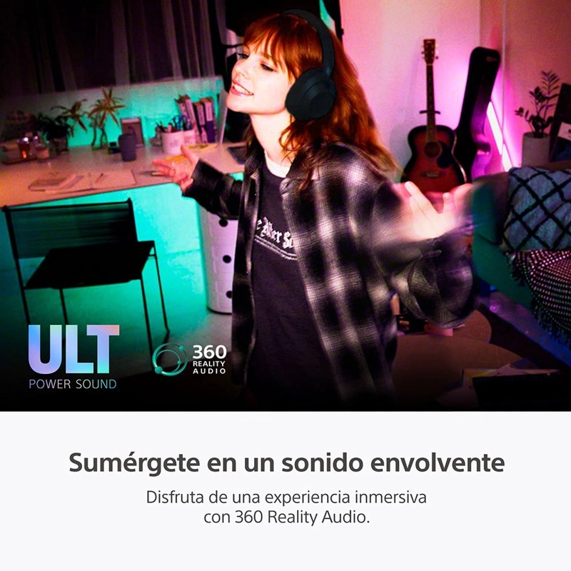 AUDÍFONOS SONY ULT WEAR WH-ULT900N BLUETOOTH NEGRO - 8
