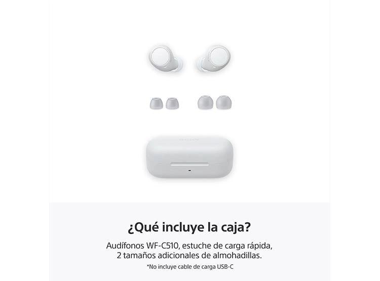 AUDÍFONOS SONY IN EAR WF-C510/WZ LA BLUETOOTH - 9