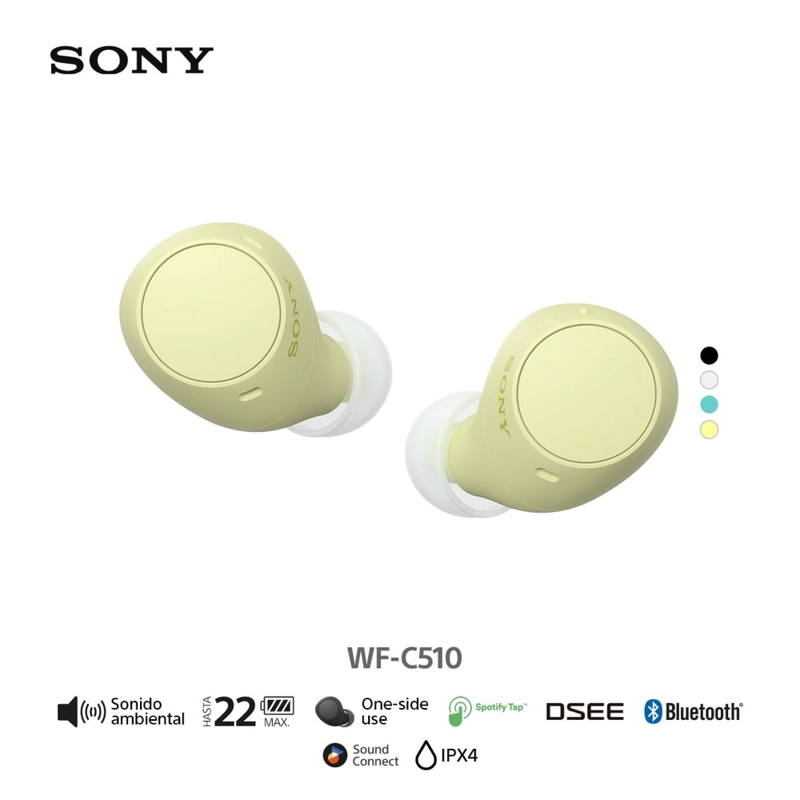 AUDÍFONOS SONY IN EAR WF-C510/YZ LA BLUETOOTH - 1