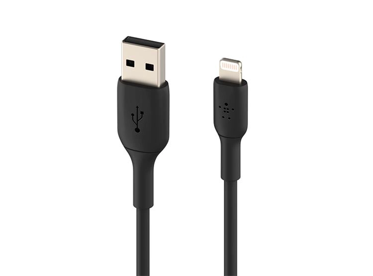 CABLE BELKIN CAA001BT1MBK LIGHTNING A USB-A 1METRO NEGRO - 4