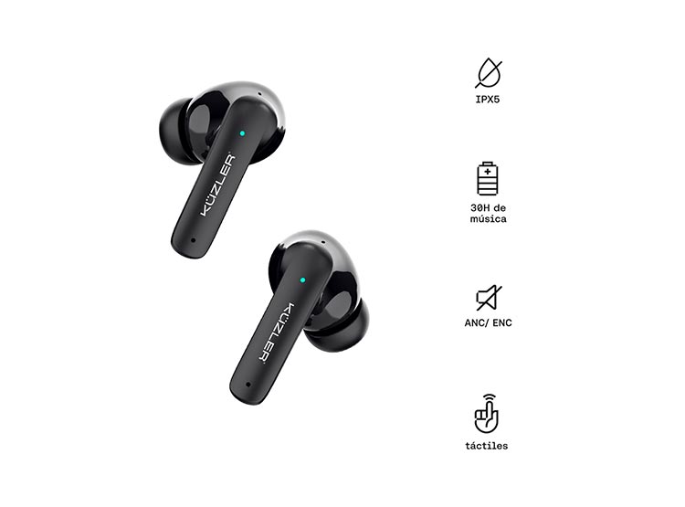 AUDÍFONOS KUZLER IN-EAR TONEQ-101 BLUETOOTH - 2