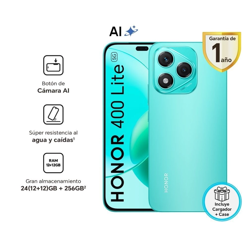 CELULAR HONOR MARRS GREEN 400 LITE 256GB - 1