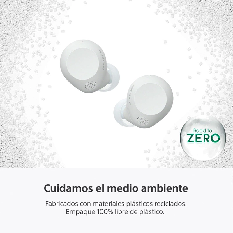 AUDÍFONOS SONY IN EAR WF-C710N BLANCO - 12