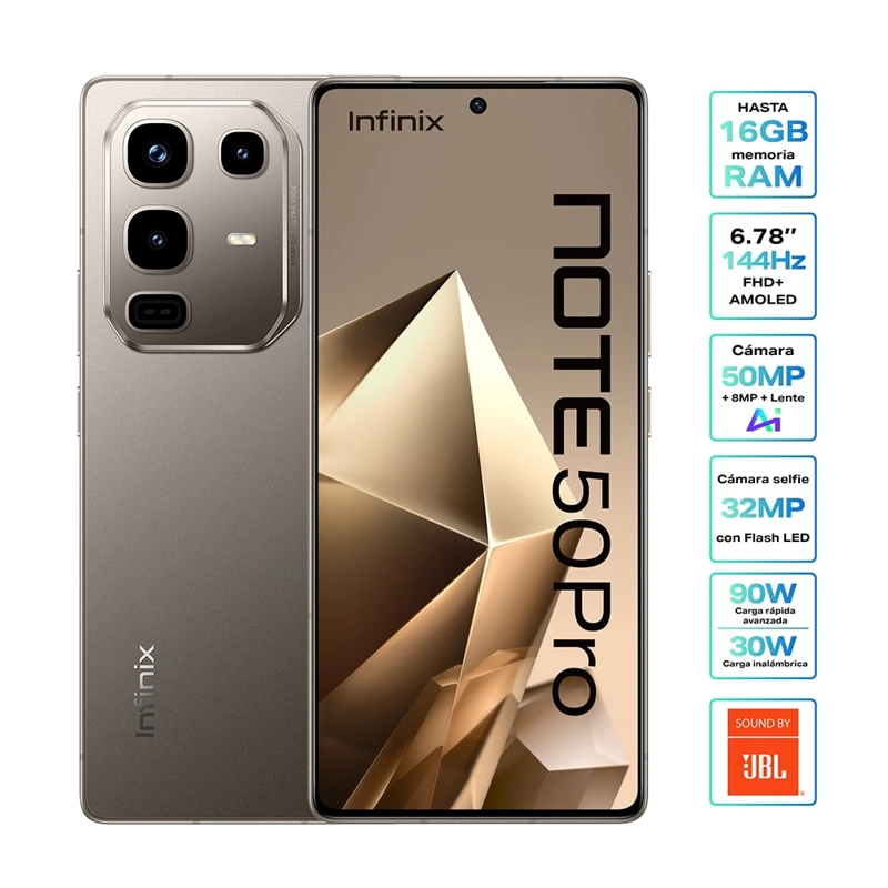 CELULAR INFINIX NOTE 50 PRO 256GB - 1
