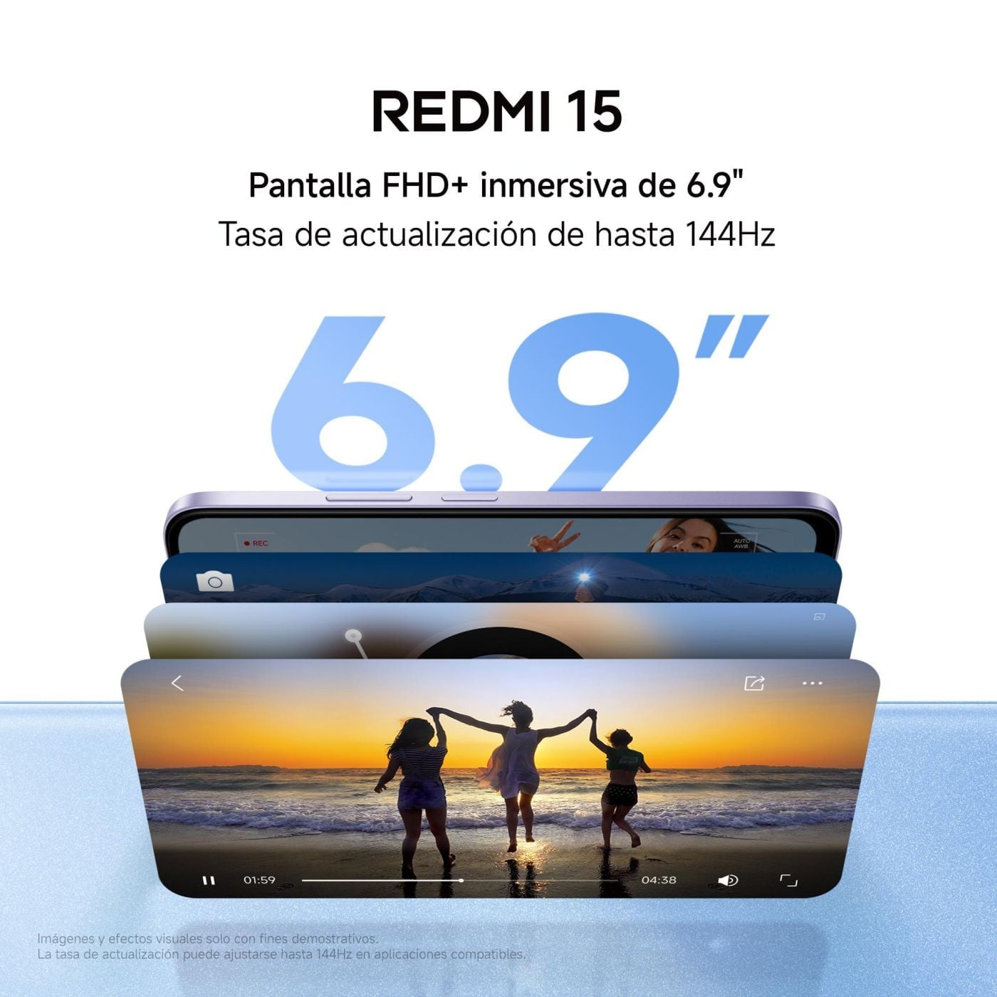 CELULAR XIAOMI REDMI 15 256GB - 6