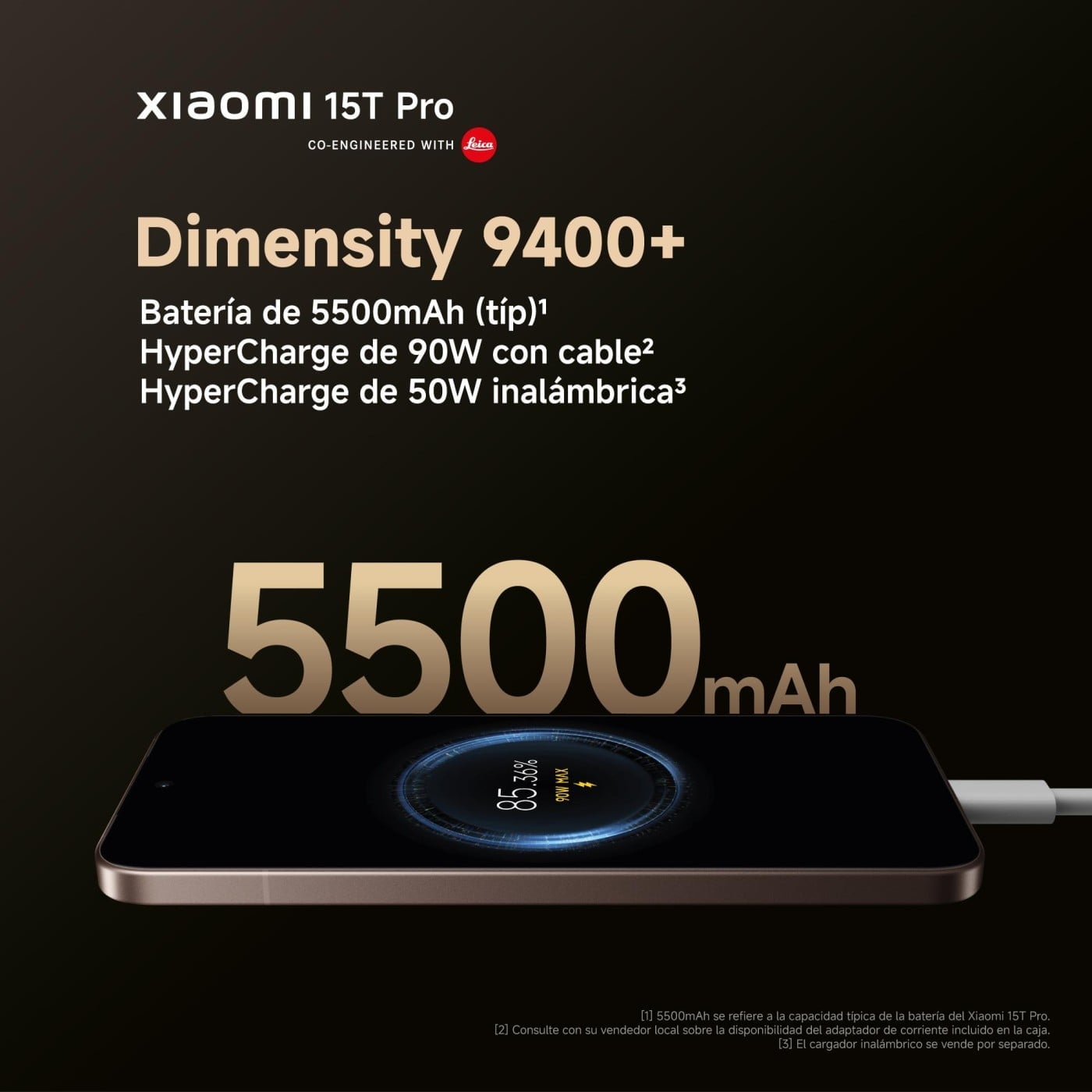 CELULAR XIAOMI 15T PRO 512GB 12GB 50 MP + 50 MP + 12 MP 6.83" - 8