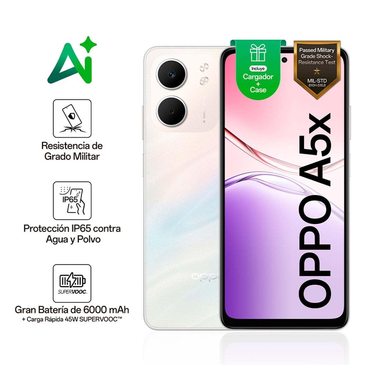 CELULAR OPPO A5 128GB - 1