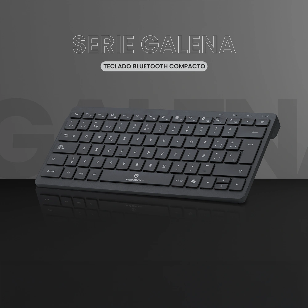 TECLADO VOLKANO GALENA SERIES BLUETOOTH DUAL MODE - 4