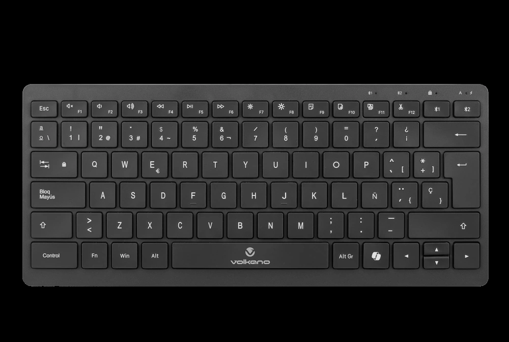 TECLADO VOLKANO GALENA SERIES BLUETOOTH DUAL MODE - 7