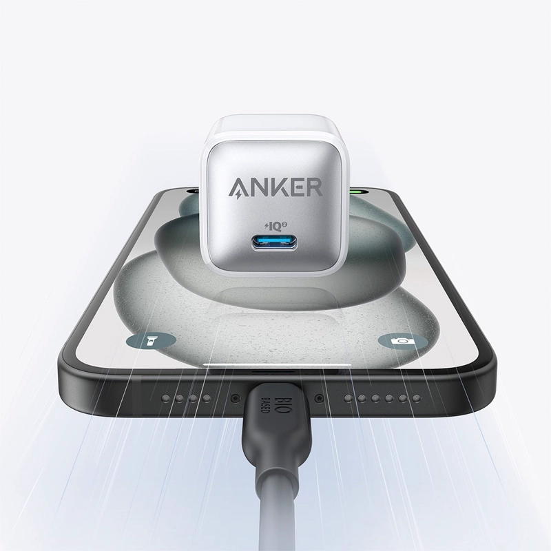 CARGADOR ANKER NANO PRO 20 WATTS BLANCO - 3