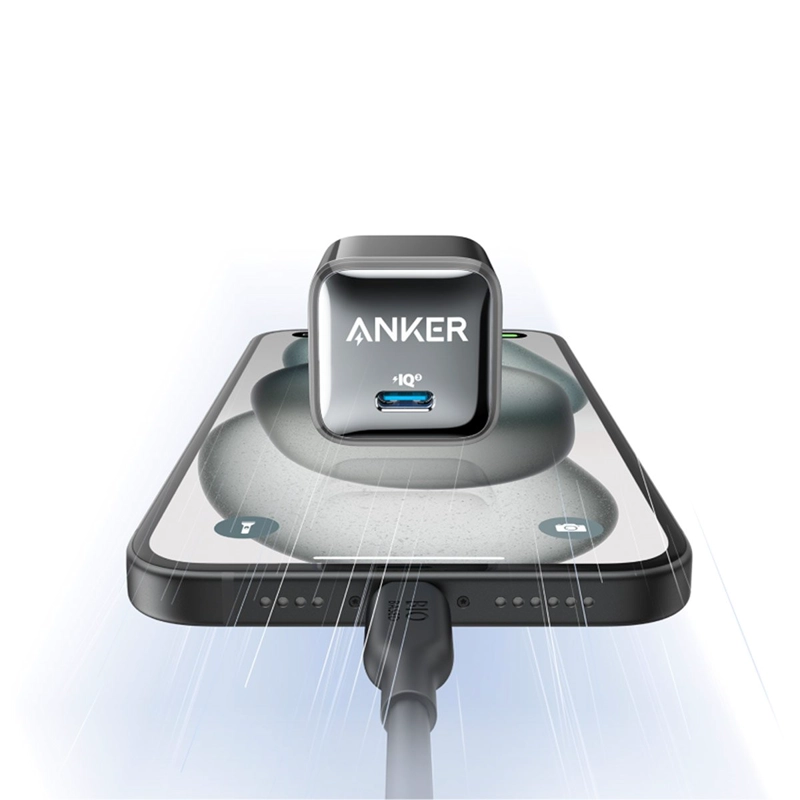CARGADOR ANKER NANO PRO 20 WATTS NEGRO - 3