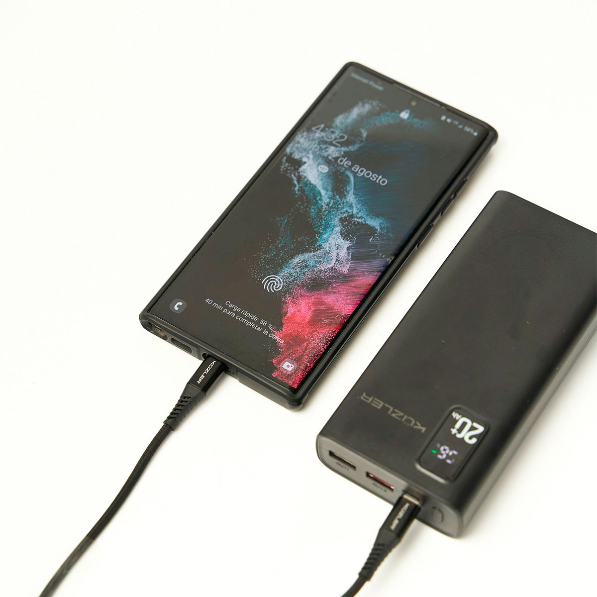 CARGADOR PORTÁTIL KUZLER ANKE-105N 20KMAH 22.5W - 5