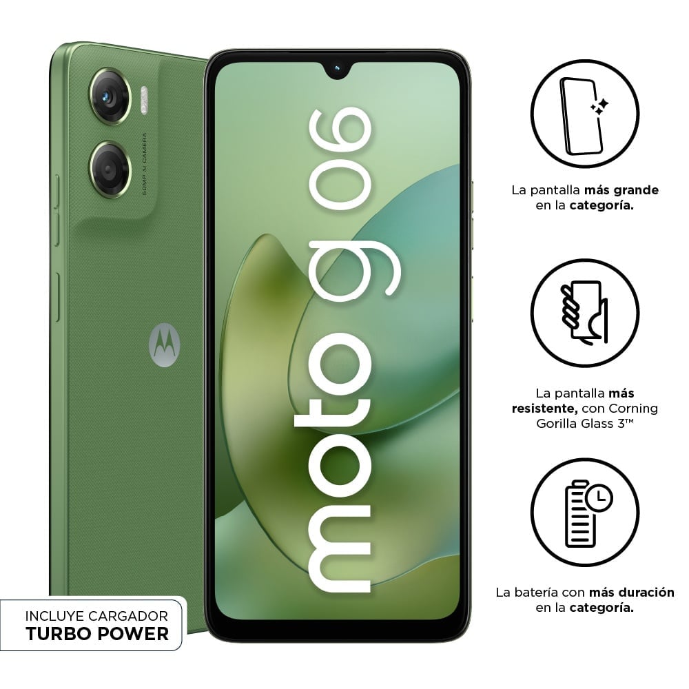 CELULAR MOTOROLA MOTO G06 128GB - 1