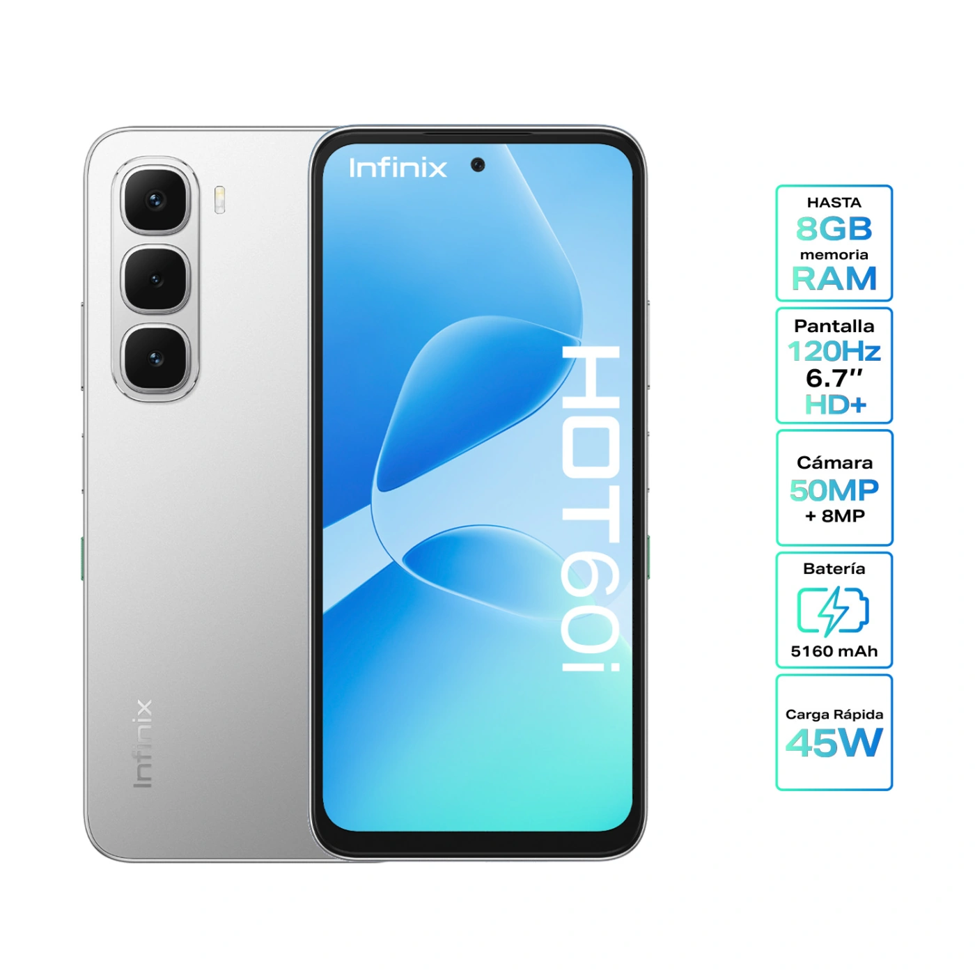 CELULAR INFINIX HOT 60I 256GB - 1