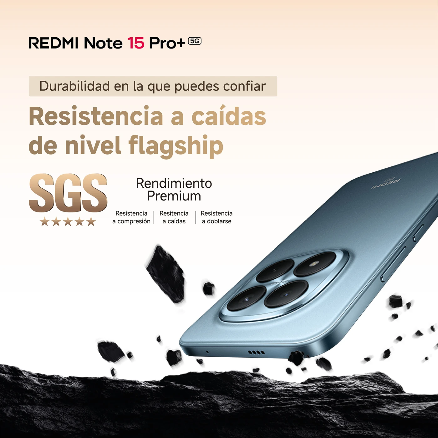 CELULAR XIAOMI REDMI NOTE 15 PRO+ 5G 512 GB - 6