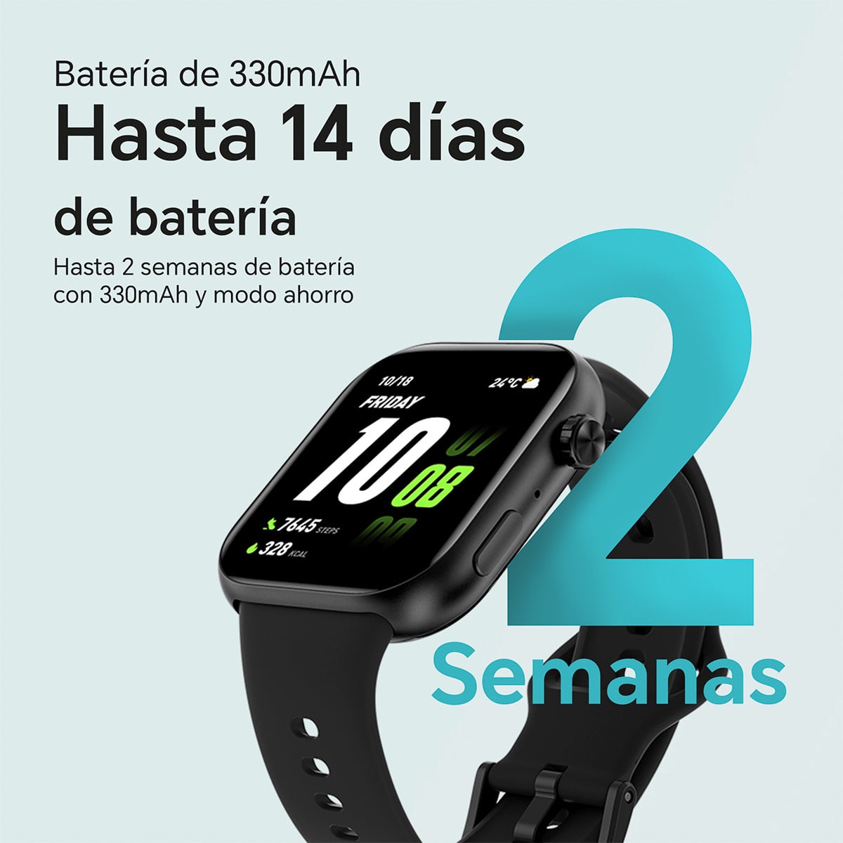SMARTWATCH HONOR CHOICE WATCH 2I NEGRO - 4