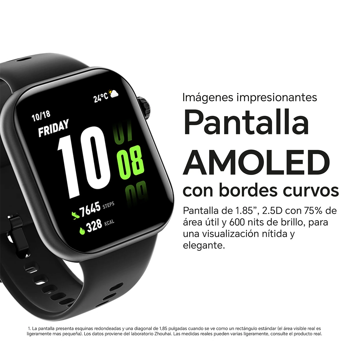 SMARTWATCH HONOR CHOICE WATCH 2I NEGRO - 6