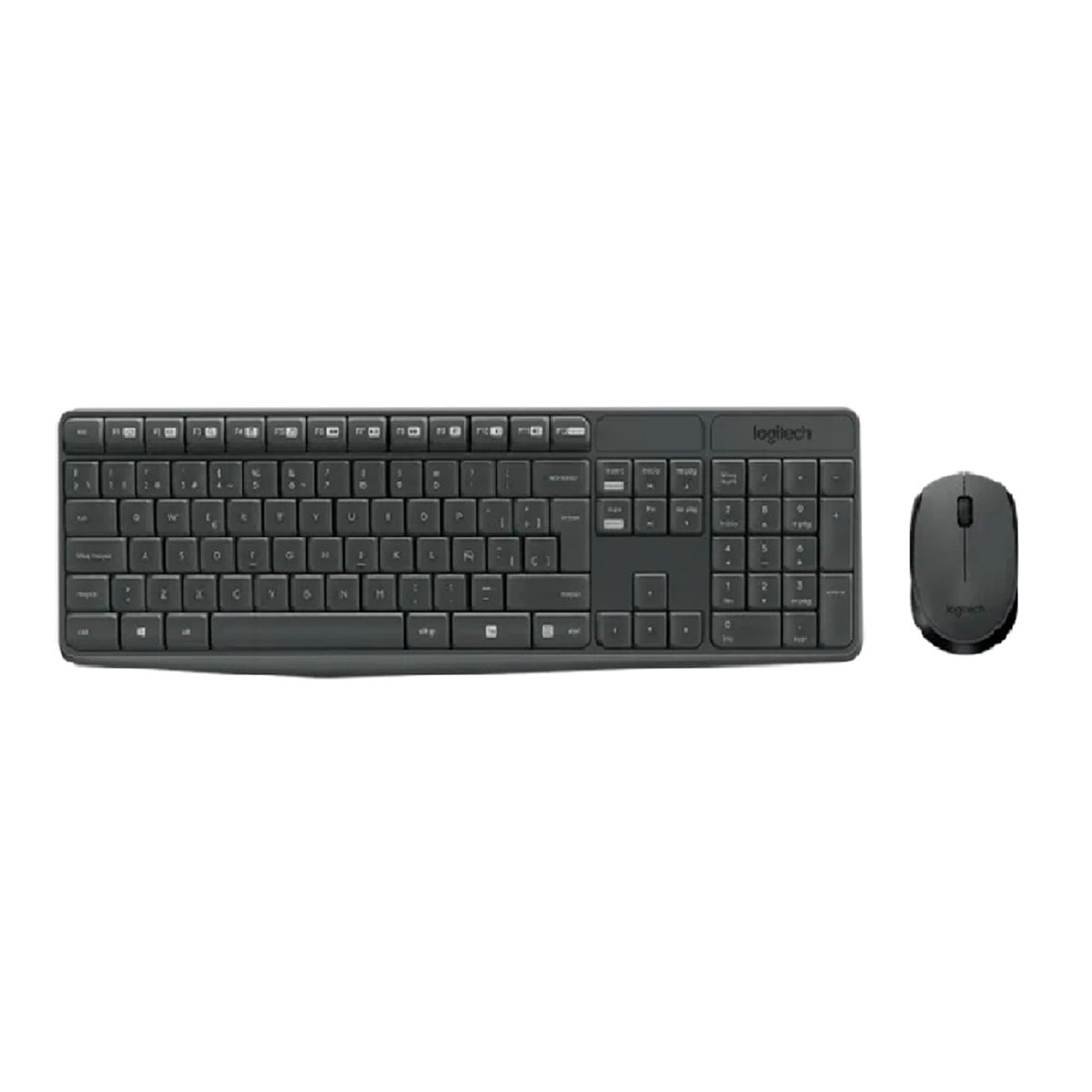 TECLADO + MOUSE INALÁMBRICO LOGITECH MK235 - 1