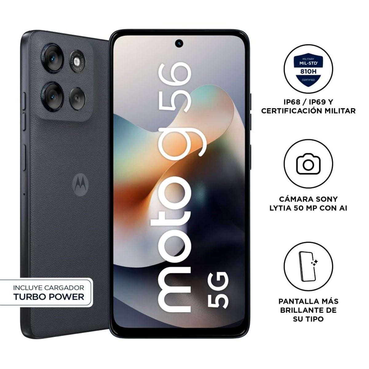 CELULAR MOTOROLA MOTO G56 256GB - 2