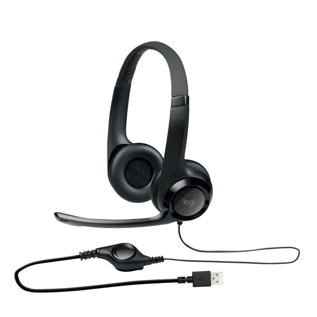 AUDÍFONOS LOGITECH CON MICRÓFONO H390 - 3