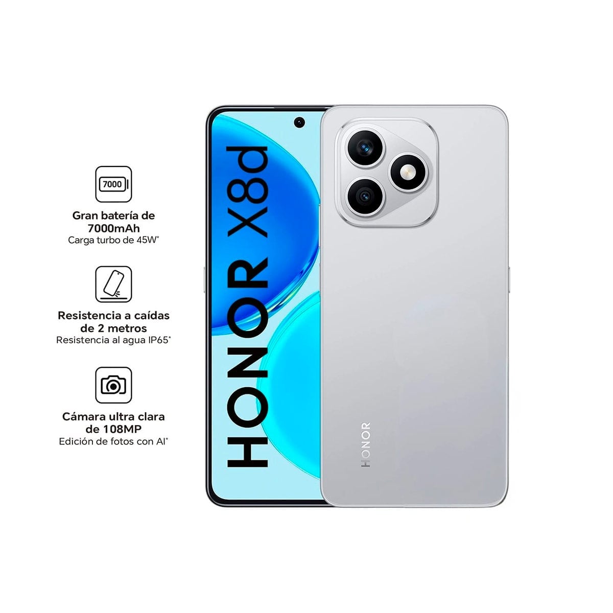 CELULAR HONOR X8D 256GB - 1