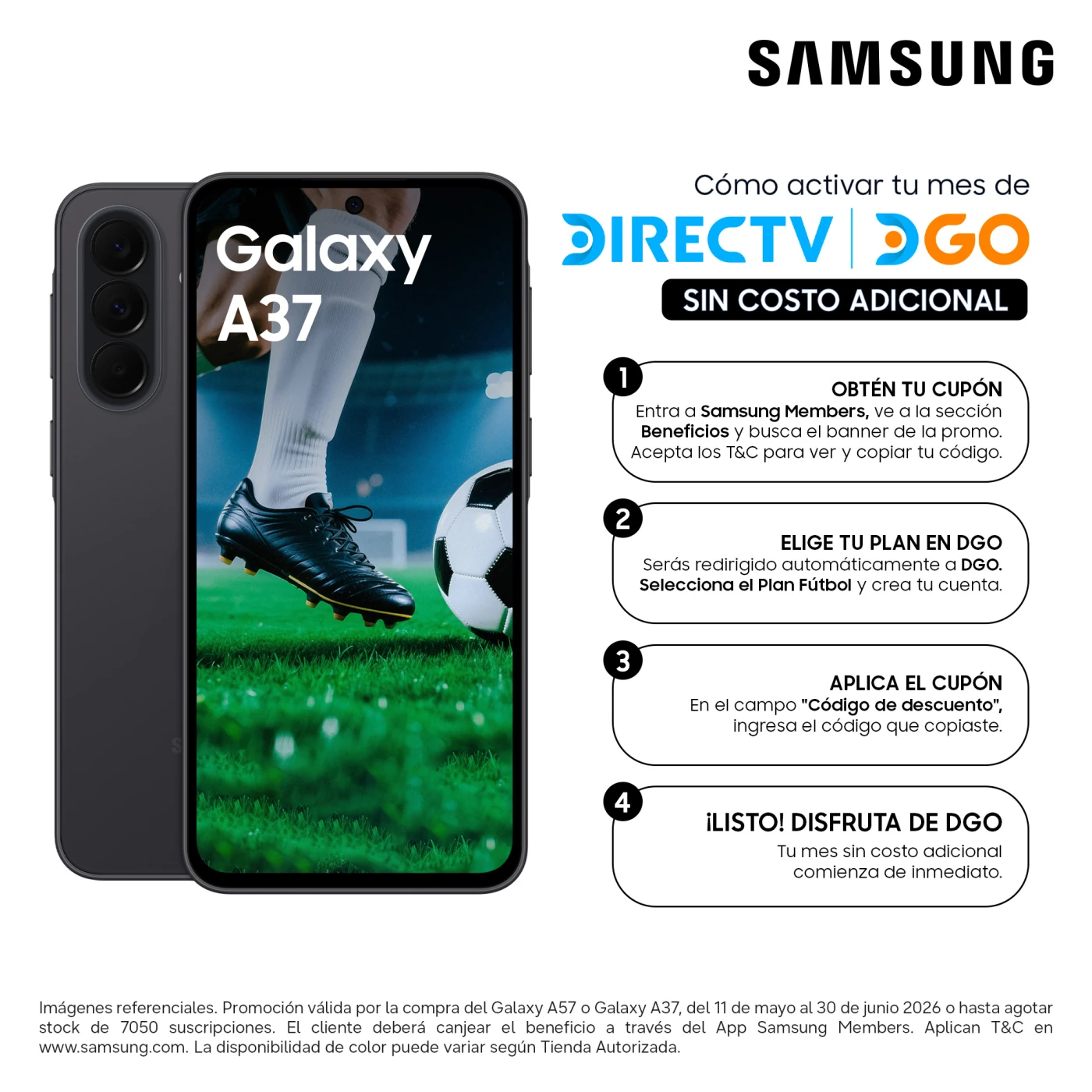 CELULAR SAMSUNG GALAXY A37 5G 256GB - 2