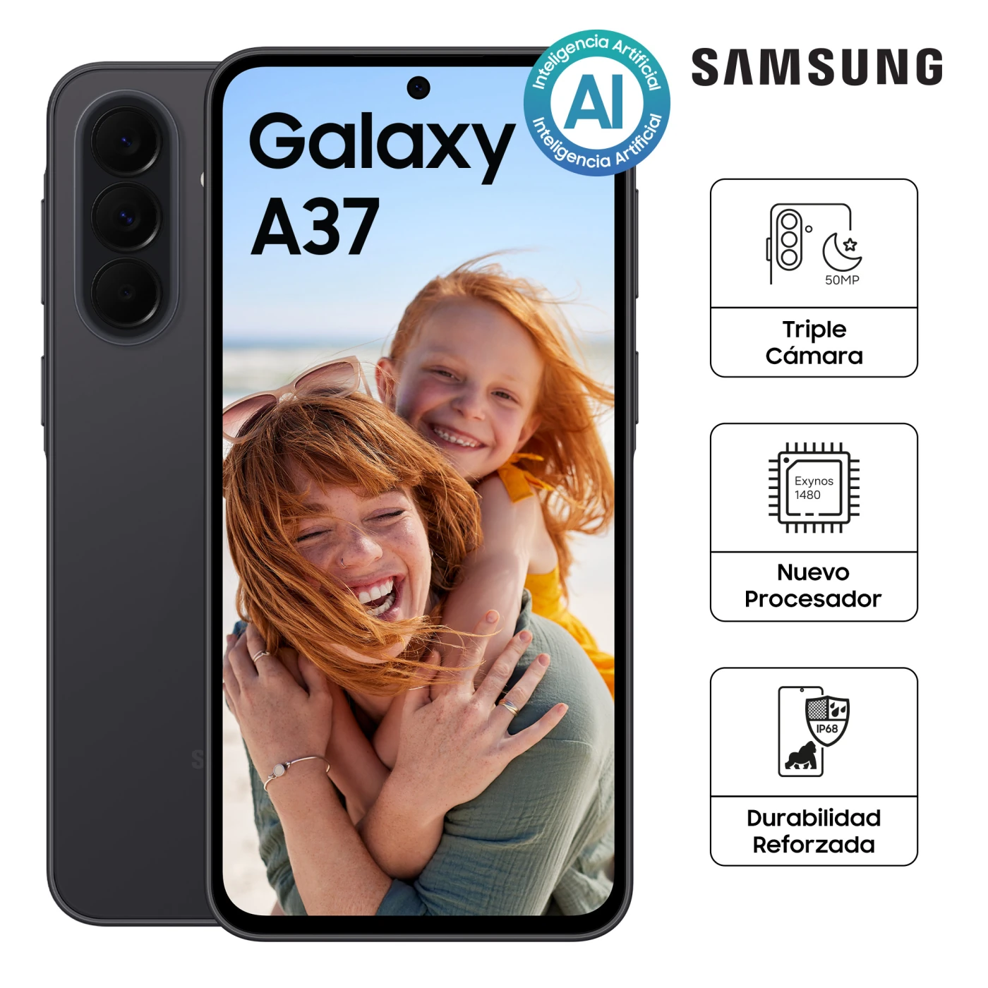 CELULAR SAMSUNG GALAXY A37 5G 256GB - 3