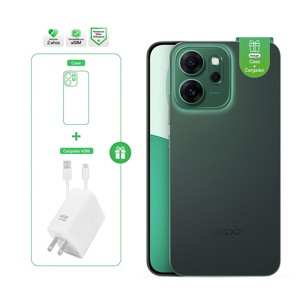 CELULAR OPPO RENO 14F 5G 256GB - 2