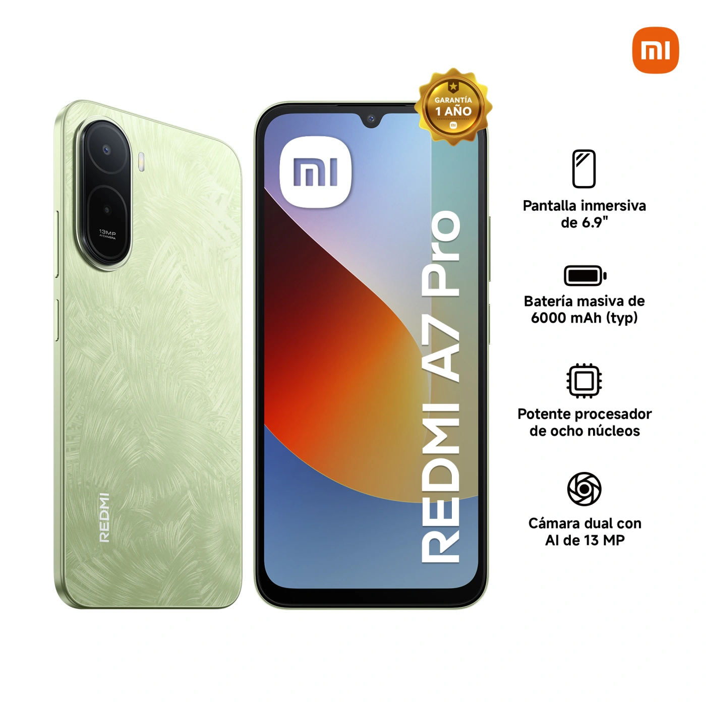 SMARTPHONE XIAOMI REDMI A7 PRO BLACK 4+128 GB - 2