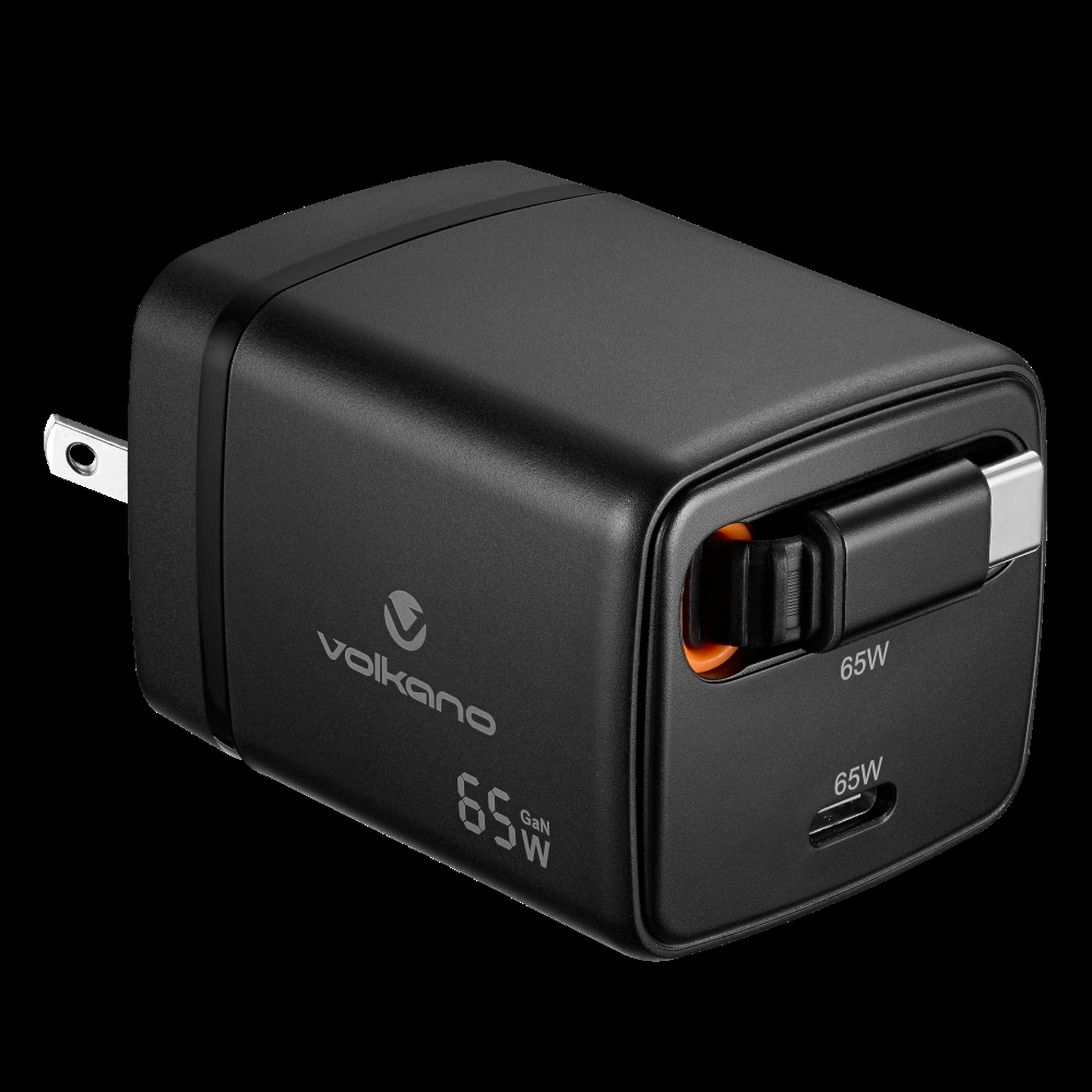CARGADOR USB TIPO C VOLKANO 65W - 5