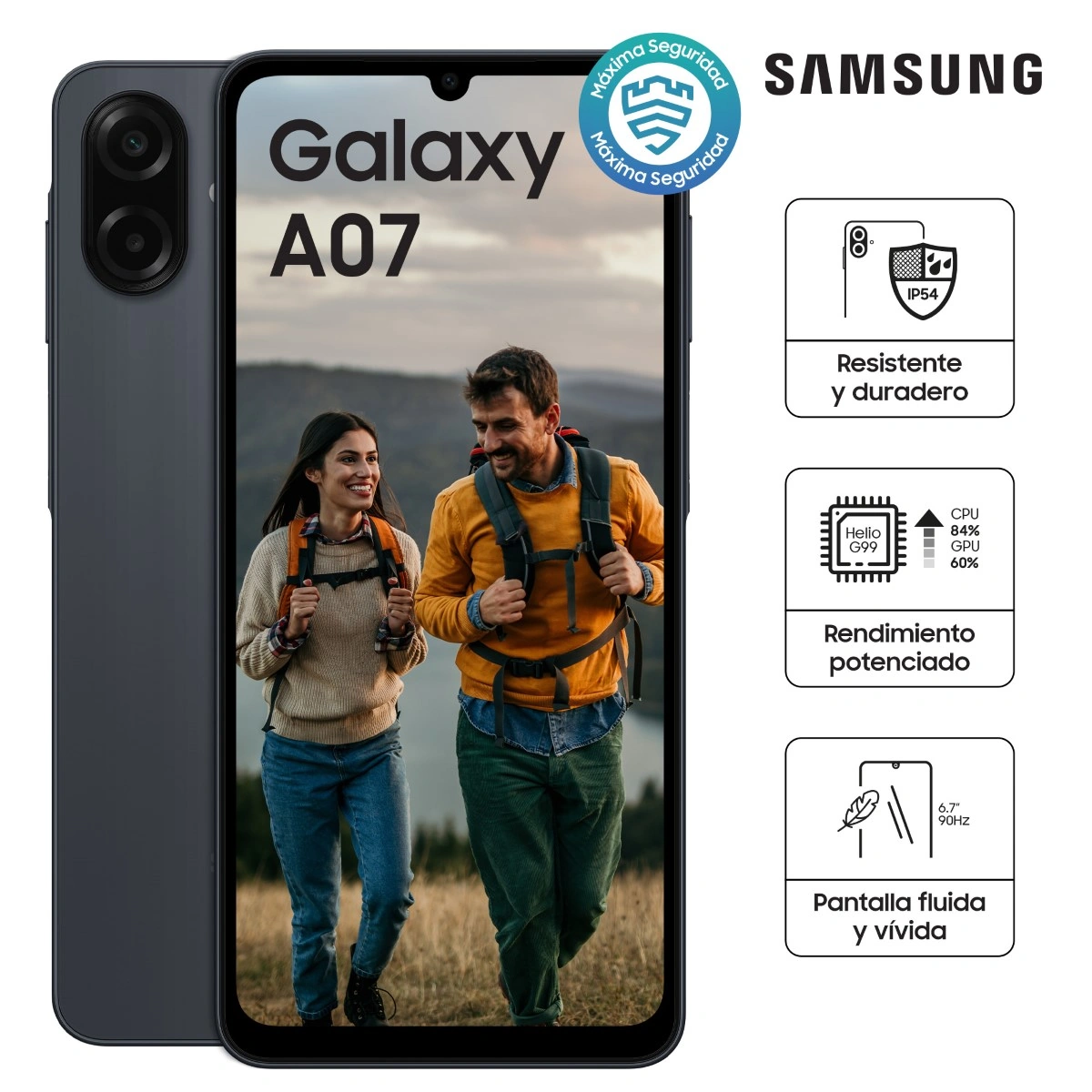 CELULAR SAMSUNG GALAZY A07 128GB - 1