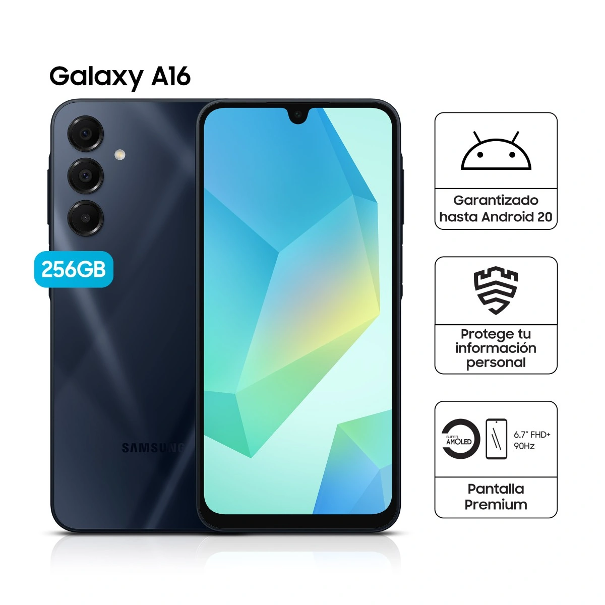 CELULAR SAMSUNG GALAXY A16 128GB - 1