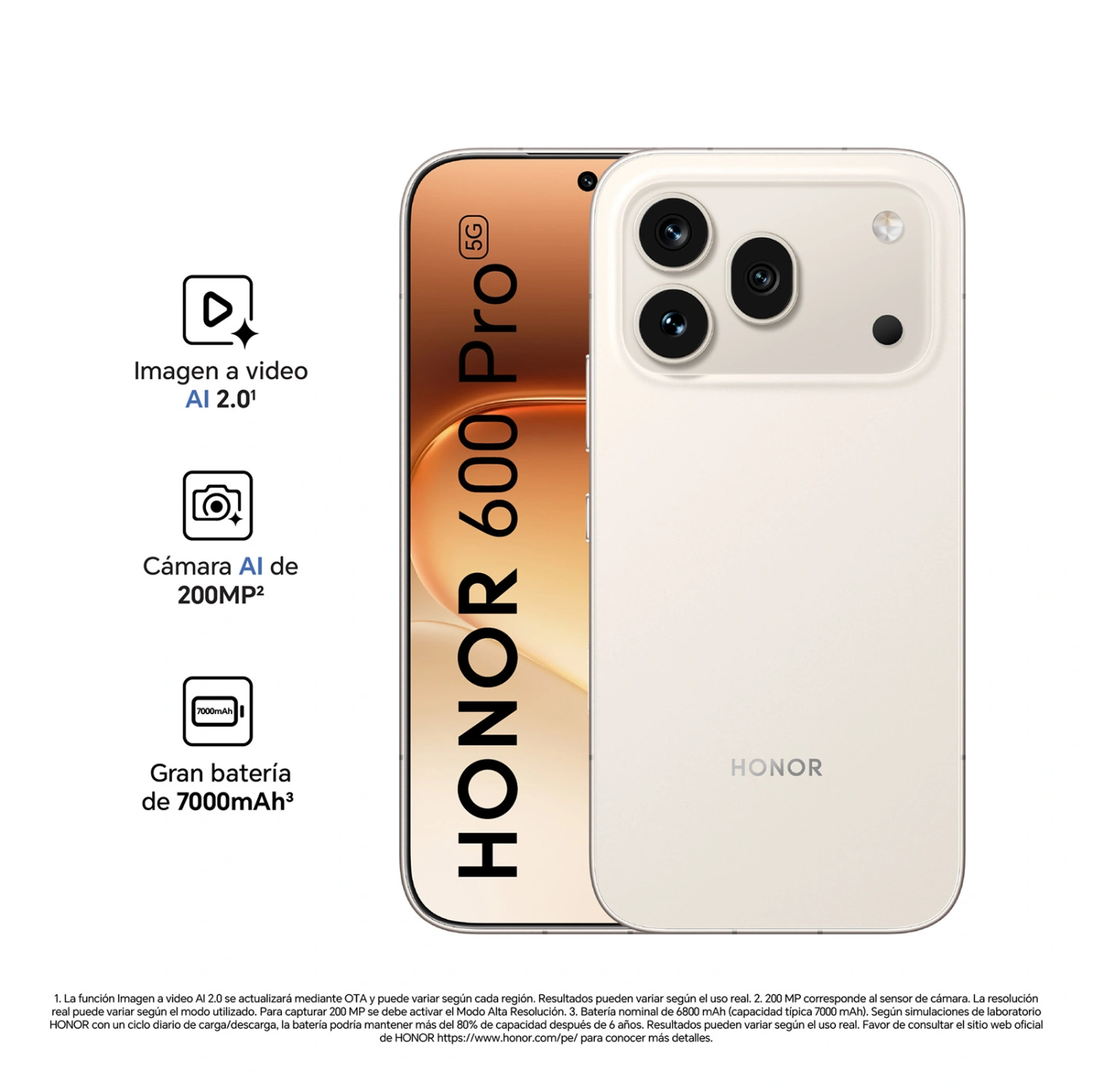 CELULAR HONOR 600 PRO 512GB 12GB - 1