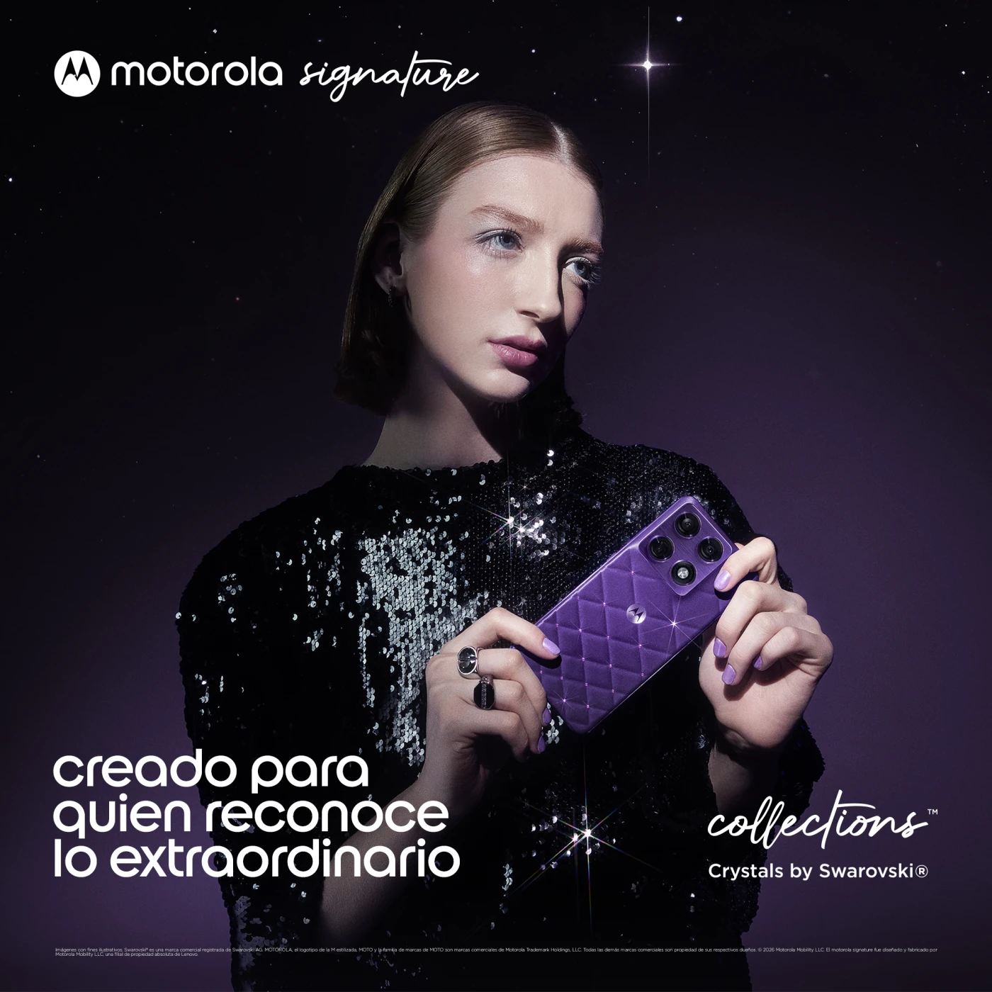 CELULAR MOTOROLA SIGNATURE SWAROVSKI 512GB - 4
