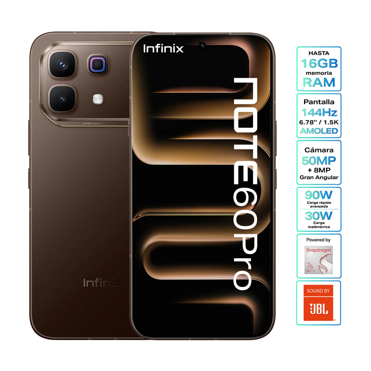 CELULAR INFINIX NOTE 60 PRO 5G 256GB - 1